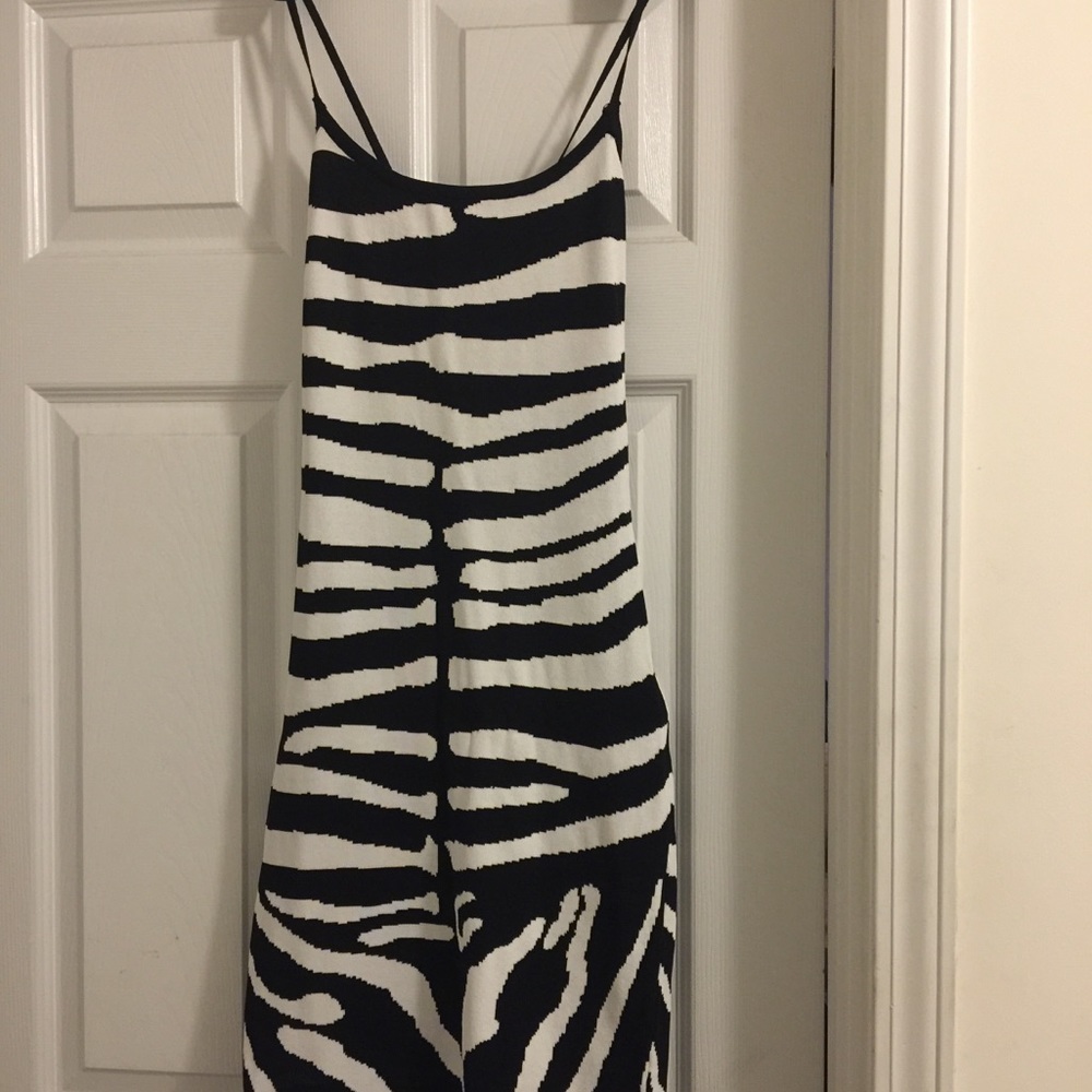 Black & White design boutique dress! Brand new